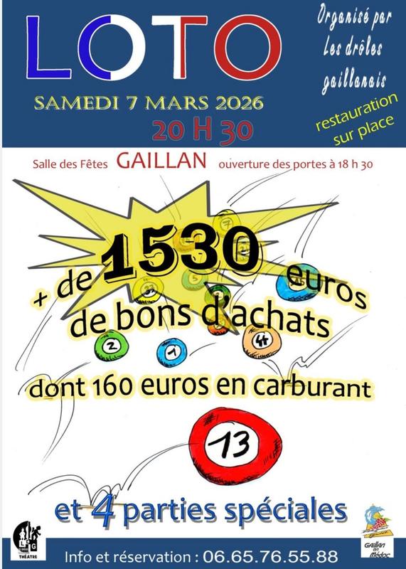 Loto par les Drôles Gaillanais