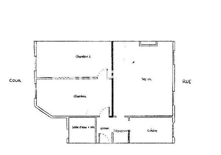 Appartement - 51 m² - 3 pièces