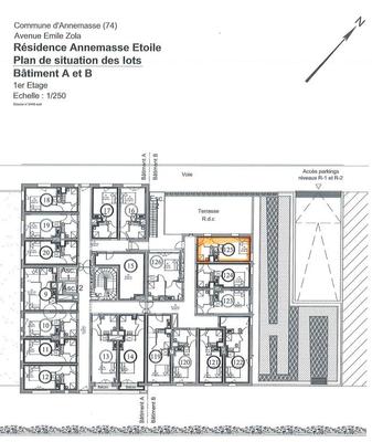Appartement - 22 m² - 1 pièce