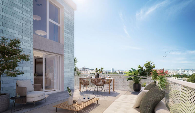 Appartement - 98 m² - 5 pièces