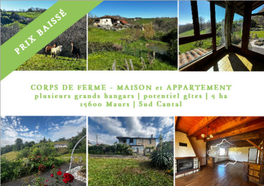 Corps de ferme - 130 m² - 6 pièces