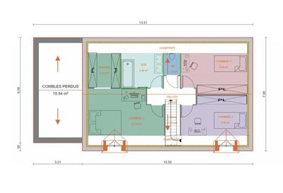 Maison - 109 m² - 6 pièces