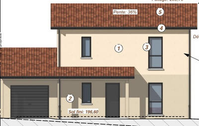 Maison - 91 m² - 4 pièces