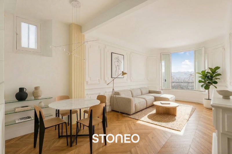 Appartement ancien - 70 m² - 3 pièces