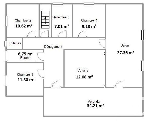 Maison - 139 m² - 4 pièces