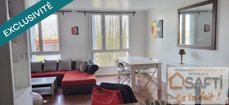 Appartement - 70 m² - 3 pièces