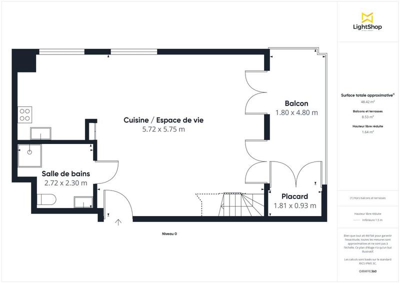 Appartement - 101 m² - 4 pièces