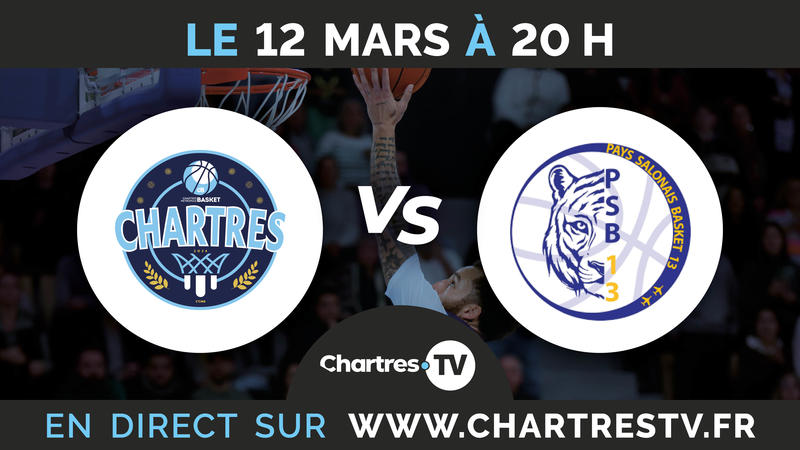 C'Chartres Métropole Basket Masculin vs Pays Salonais Basket