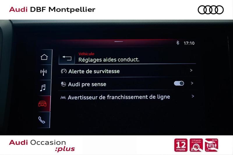 Audi A1 sportback 30 Tfsi 116 ch s tronic 7 s line