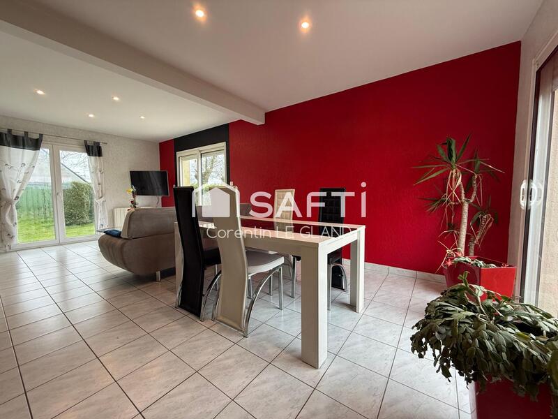 Maison - 100 m² - 5 pièces