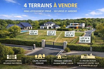 Terrain - 550 m²