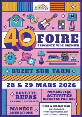 40ème foire brocante vide grenier