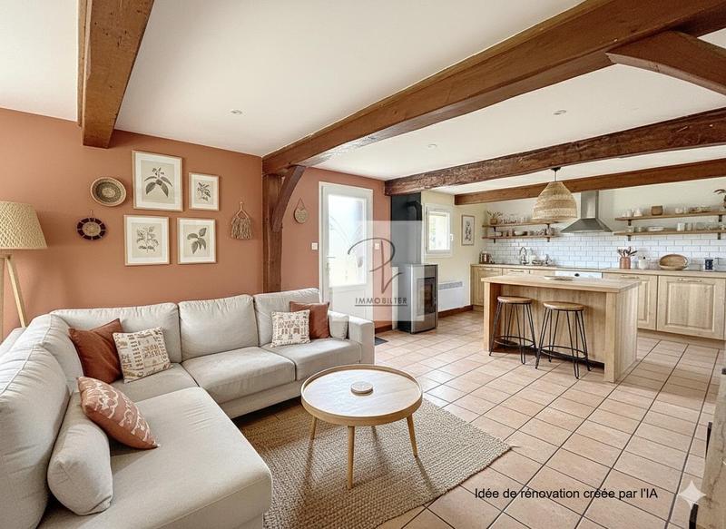 Maison - 70 m² - 4 pièces