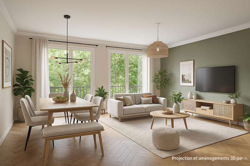 Appartement - 83 m² - 4 pièces