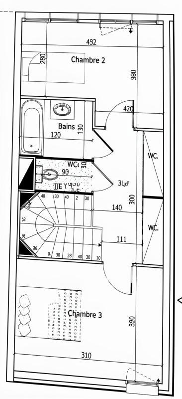 Maison - 89 m² - 4 pièces