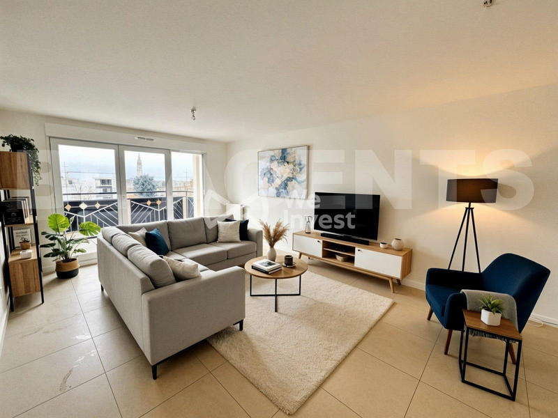 Appartement - 62 m² - 3 pièces