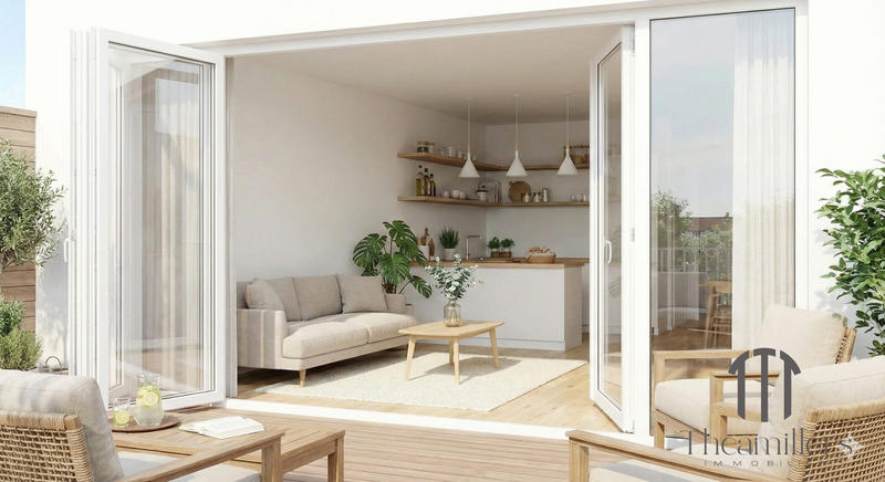 Appartement - 60 m² - 3 pièces