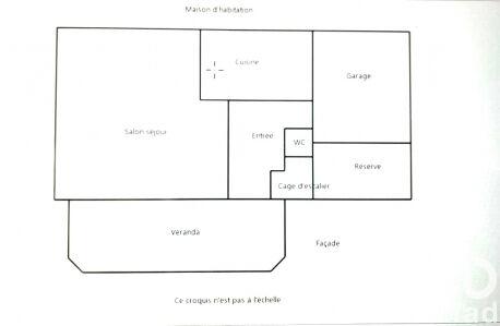 Maison - 85 m² - 4 pièces