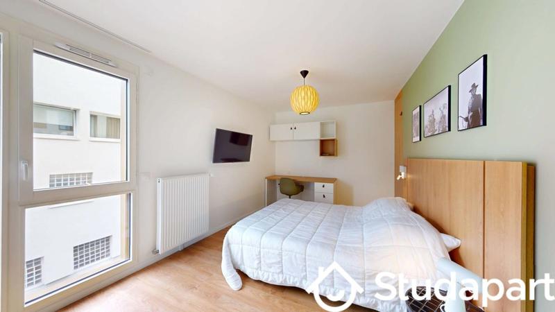 Chambre - 55 m² - 1 pièce