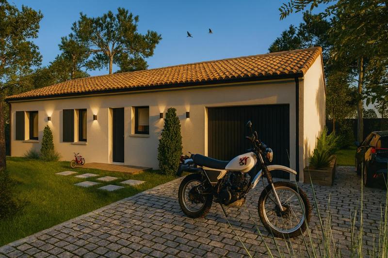 Maison - 90 m² - 4 pièces