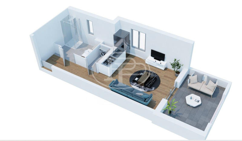 Appartement - 29 m² - 1 pièce