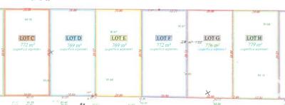 Terrain - 769 m²