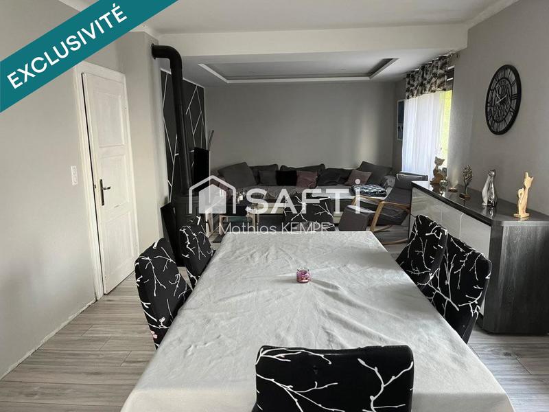 Maison - 110 m² - 4 pièces