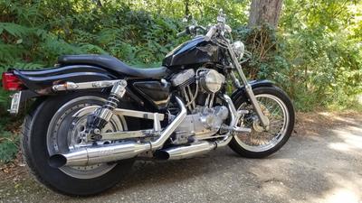 Harley Davidson Sportster 1200 harley davidson noir