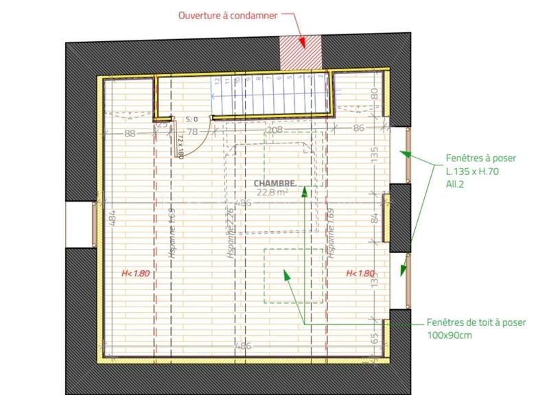 Immeuble - 110 m² - 10 pièces