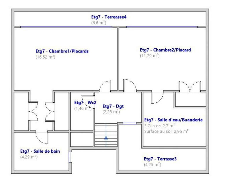 Appartement - 95 m² - 4 pièces