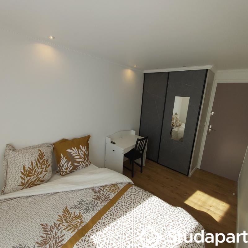 Chambre - 12 m² - 1 pièce