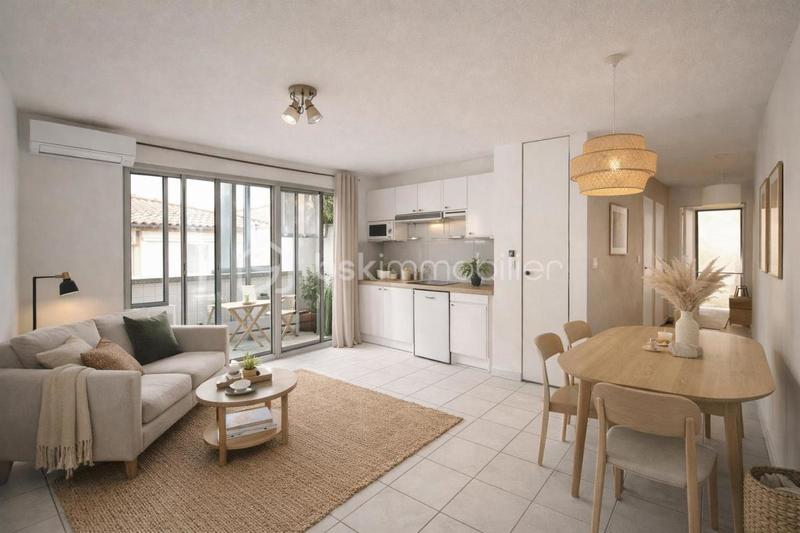 Appartement - 25 m² - 2 pièces