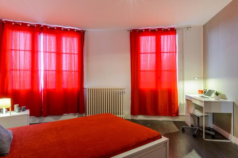 Chambre - 12 m² - 1 pièce