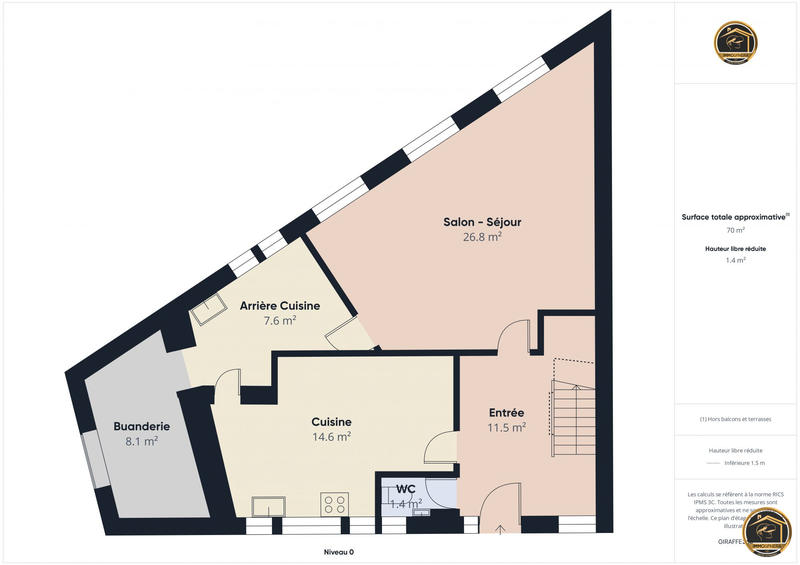 Maison traditionnelle - 160 m² - 6 pièces