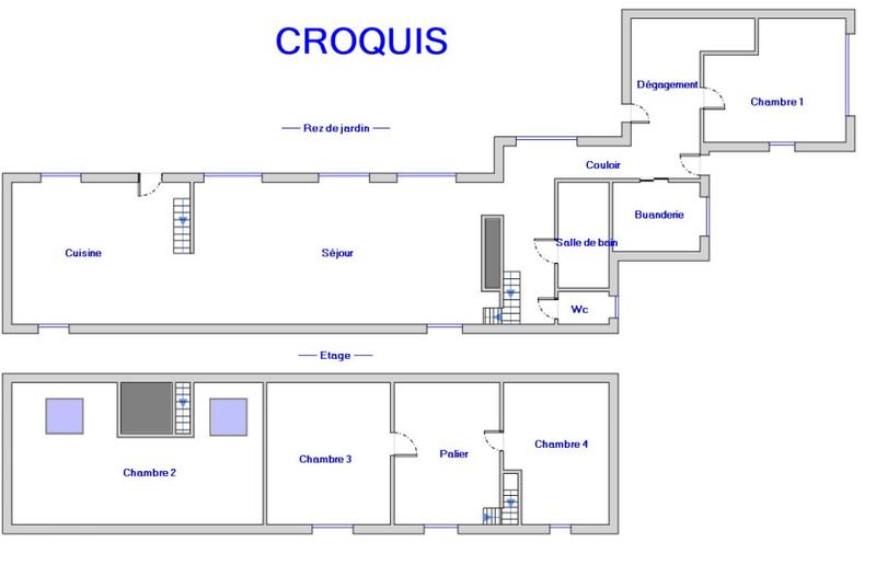 Maison - 120 m² - 5 pièces