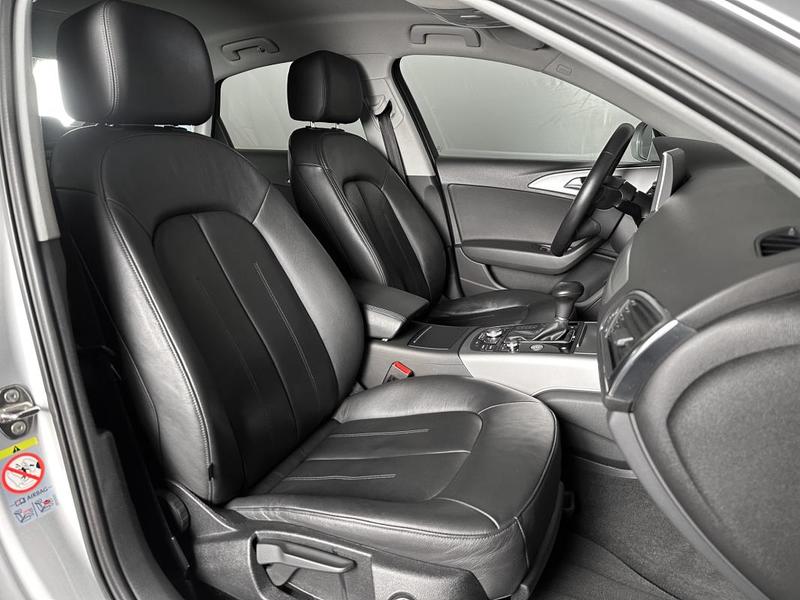 Audi A6 Berline 2.0 Tdi 163ch Multitronic Ja17p Cuir Chauf Regul Gps Tel Clim Attelage 163 Ch 1°Main