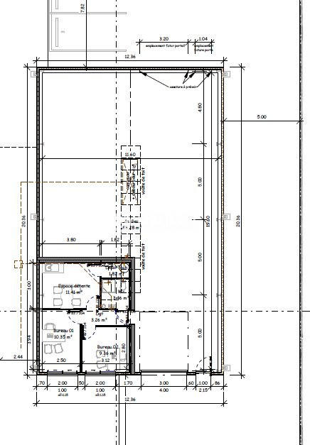 Local d'activités - 234 m²