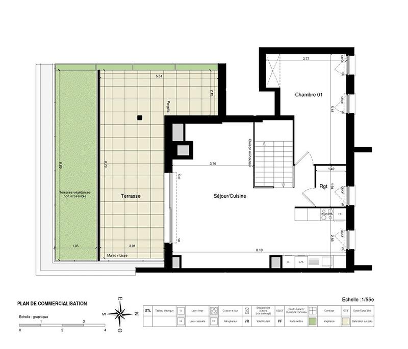 Appartement - 92 m² - 4 pièces