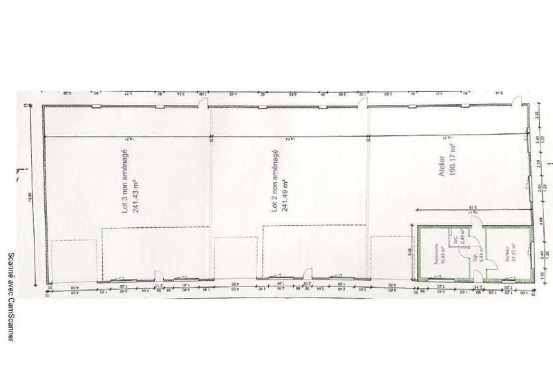 Local d'activité / Entrepôt - 290 m²
