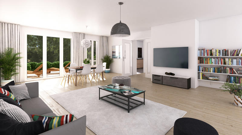 Appartement - 122 m² - 5 pièces