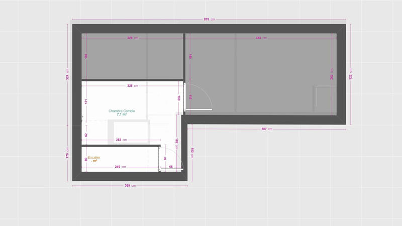 Maison - 53 m² - 3 pièces
