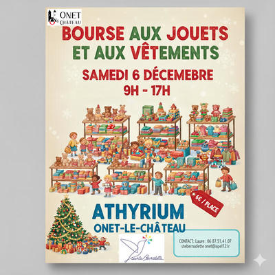 Bourse aux jouets et aux vêtements