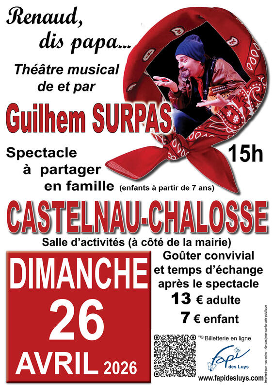 Théâtre musical Renaud, Dis papa !