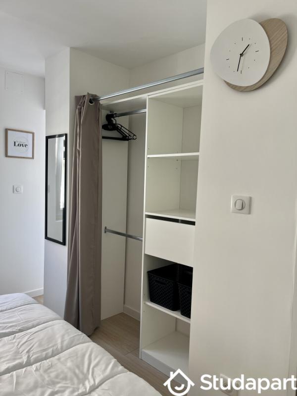 Chambre - 9 m² - 1 pièce