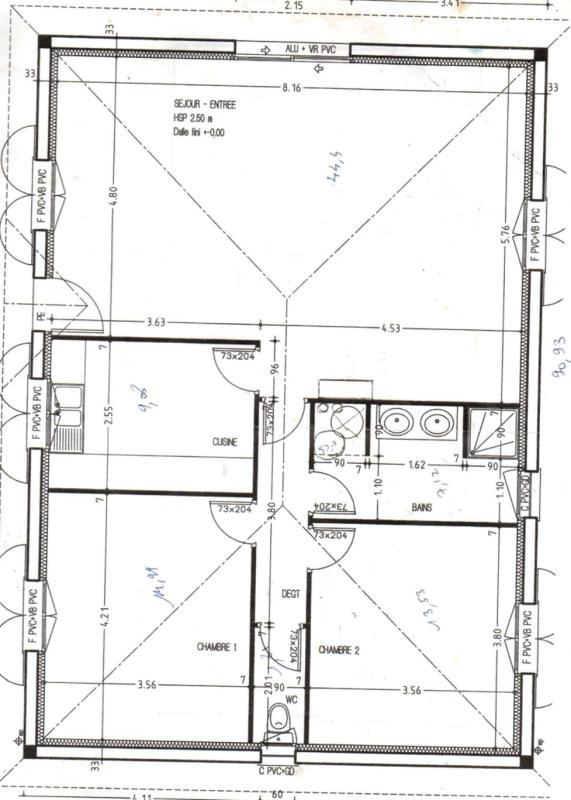 Maison - 94 m² - 4 pièces
