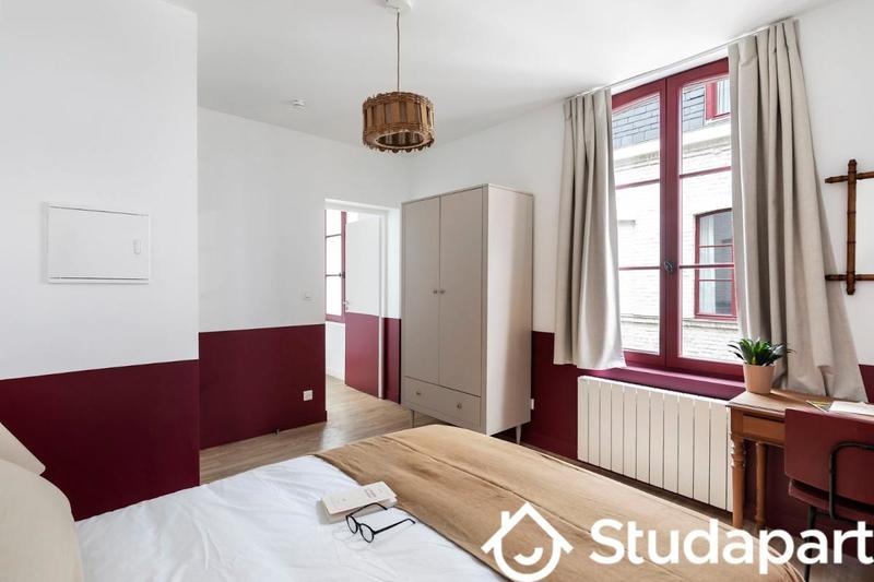 Chambre - 17 m² - 1 pièce
