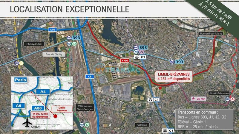 Local d'activités - 4 151 m²