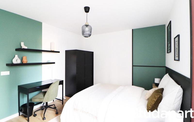 Chambre - 11 m² - 1 pièce
