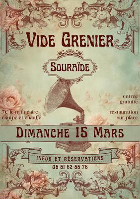 Vide grenier de l'ape de l'ecole publique de souraïde