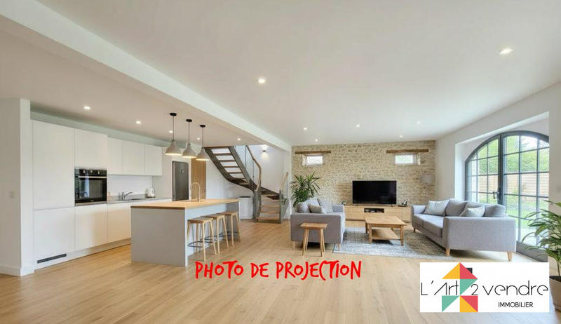Maison ancienne - 74 m² - 3 pièces